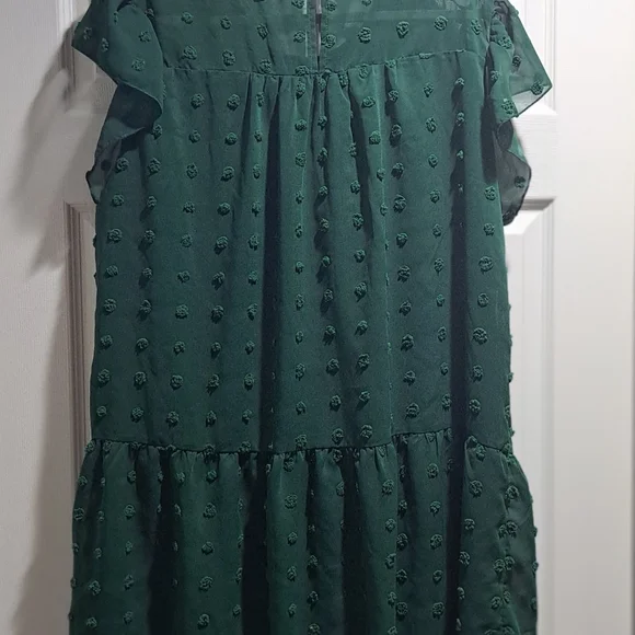 white christmas dresses Nursing Collection: All You Need to Hear Dark Green Striped Babydoll Dress, XX-Large - The Mint Julep Boutique